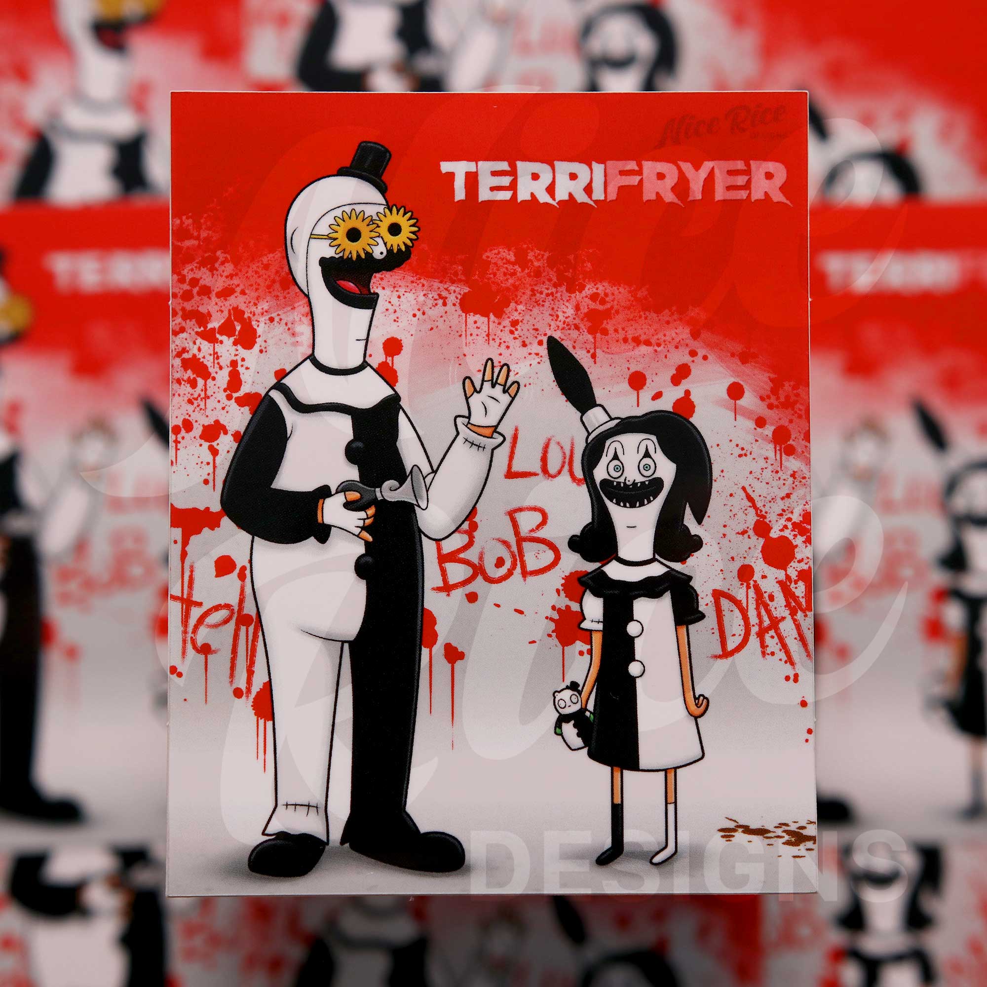 Terrifryer Sticker