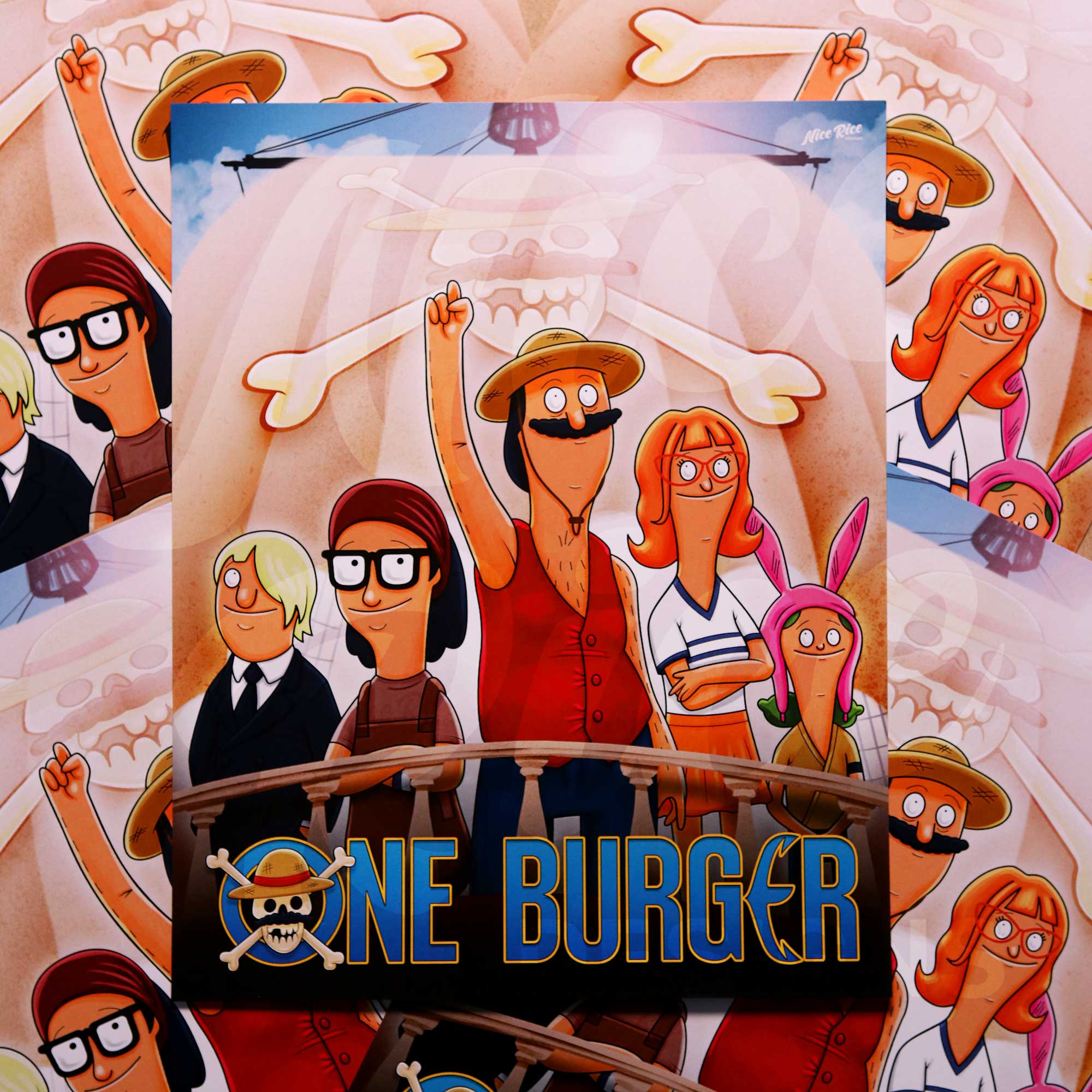 One Burger Print