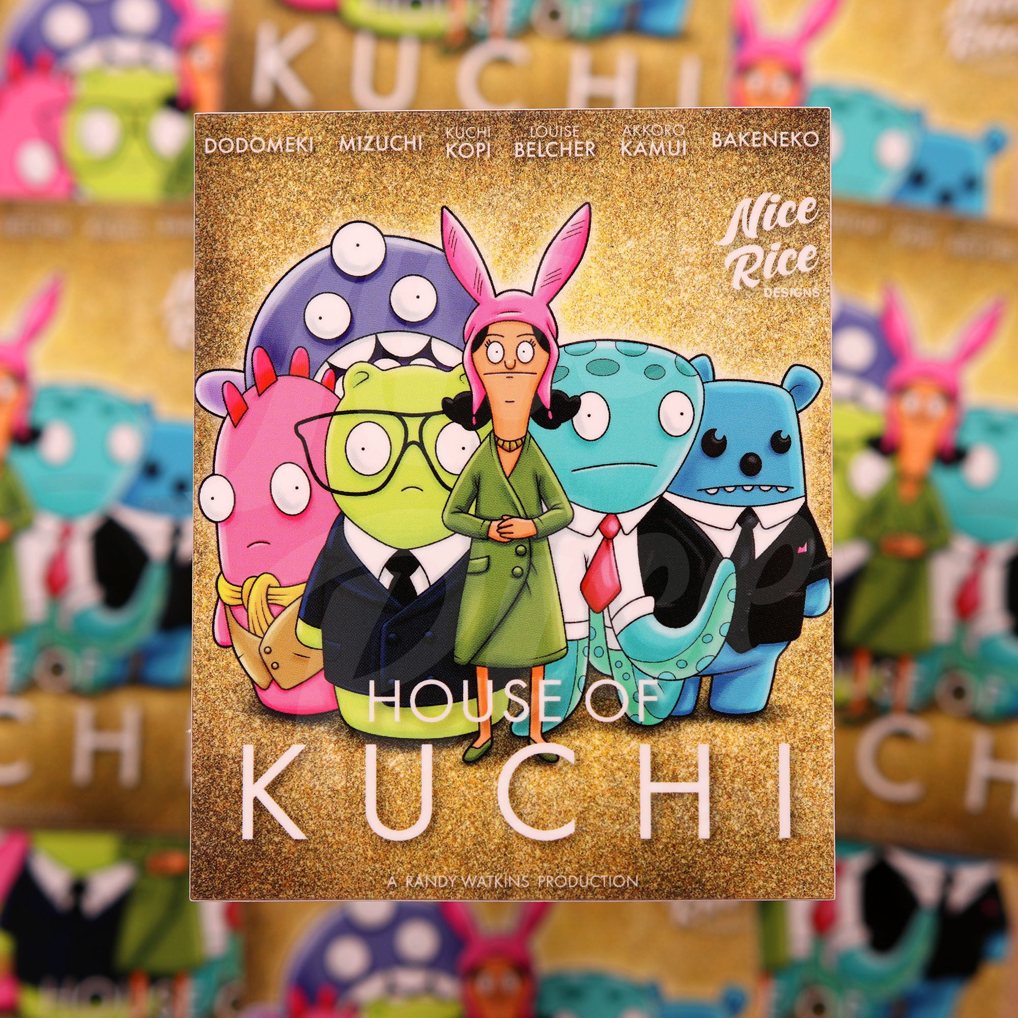 House of Kuchi Sticker by Nice Rice Designs