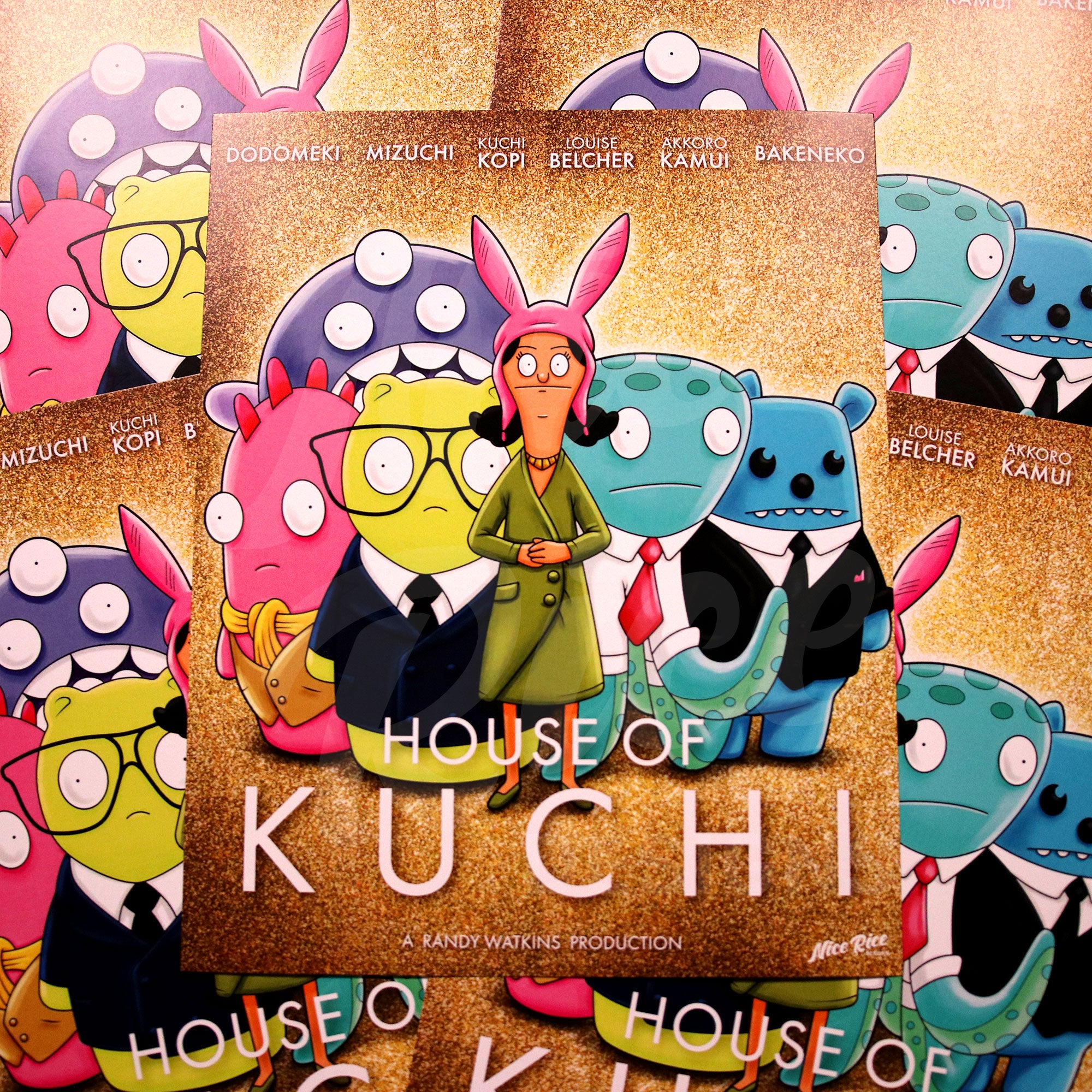 House of Kuchi Print by Nice Rice Designs