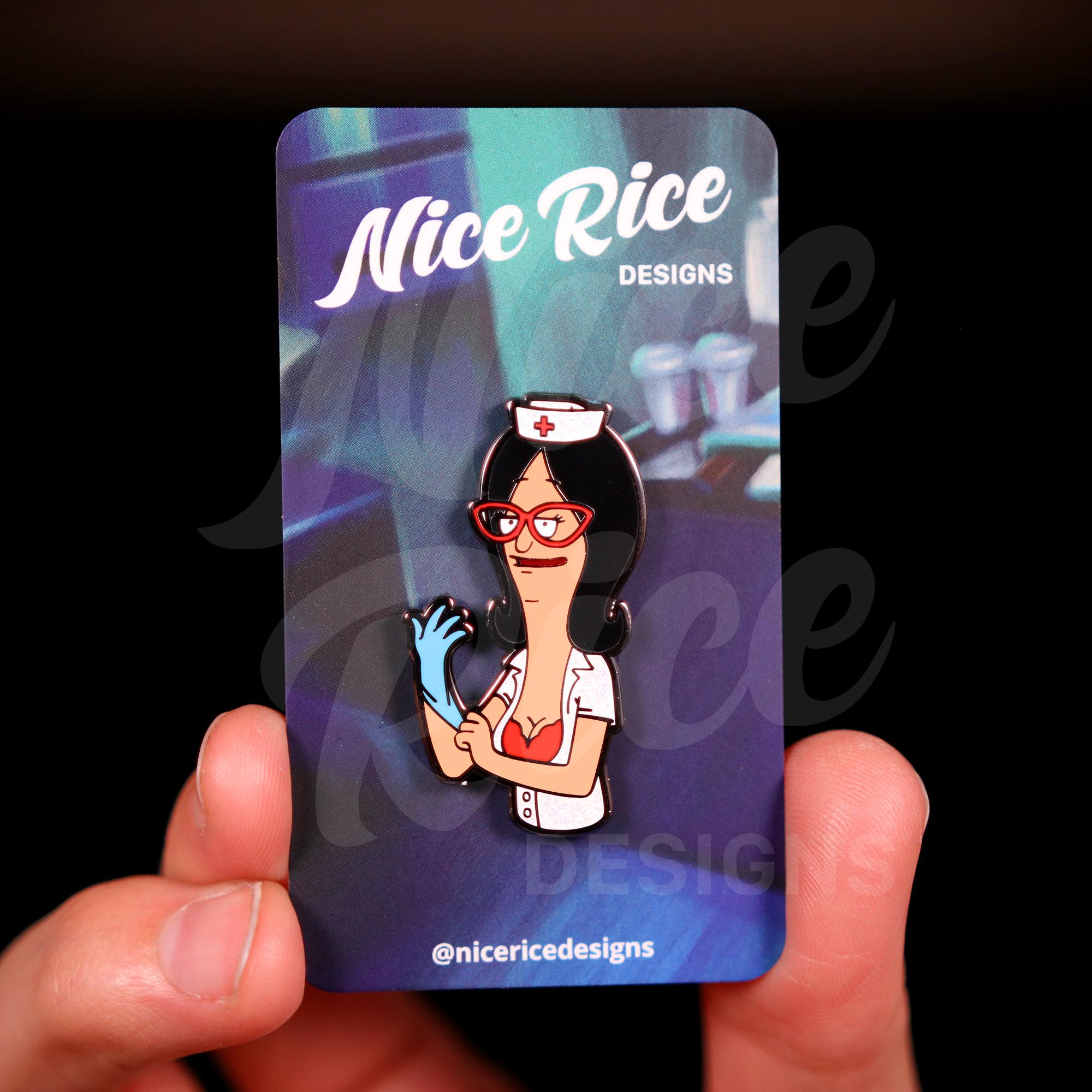 Enema of the State Pin by Nice Rice Designs