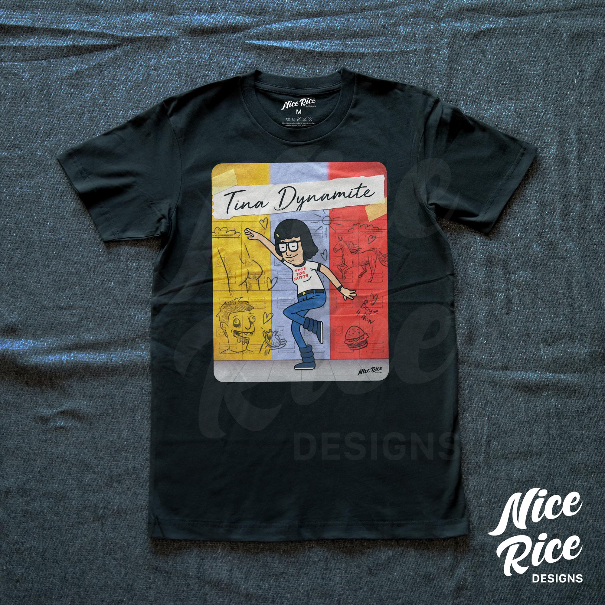 Dynamite Shirt by Nice Rice Designs