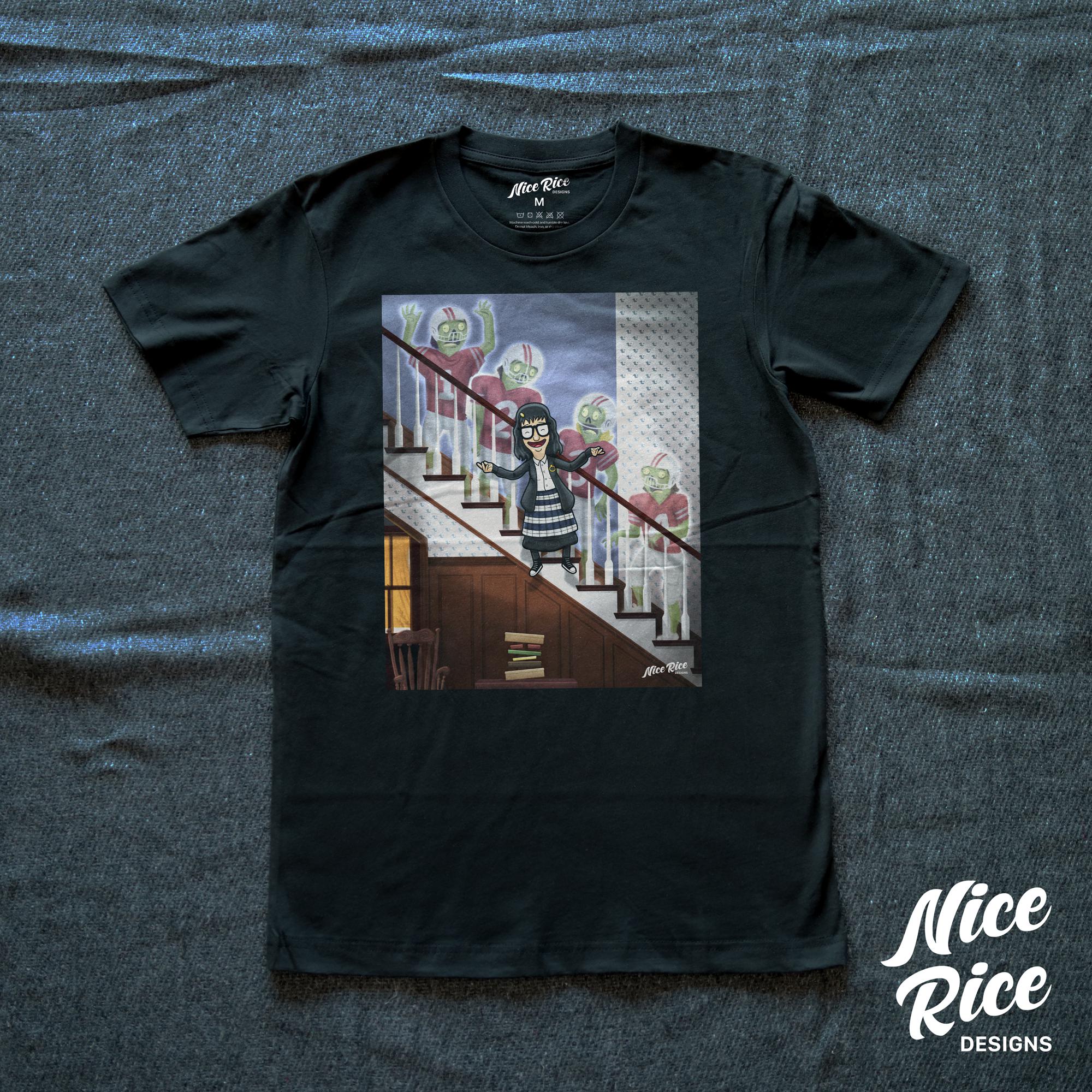 Jump in the Line Shirt by Nice Rice Designs