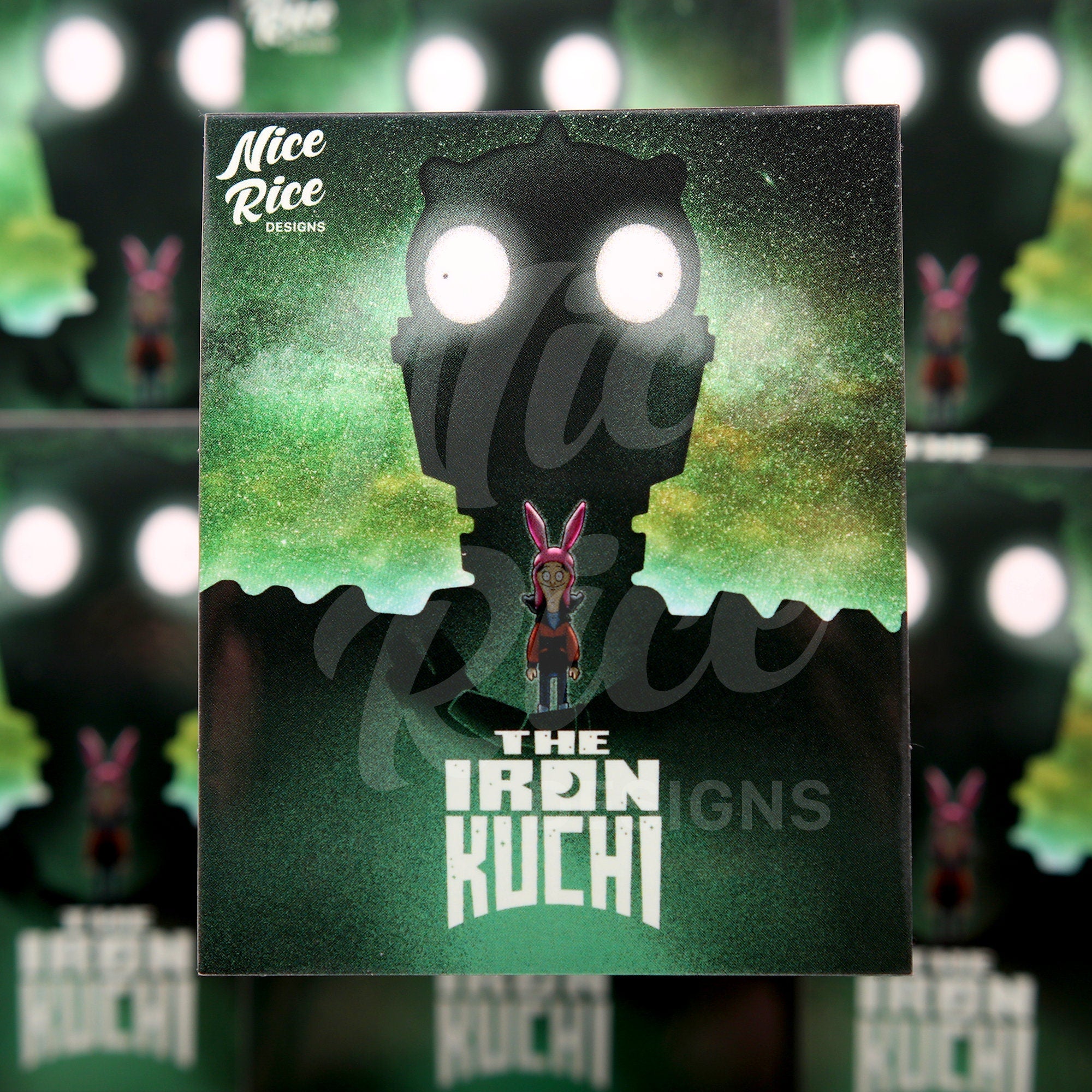 The Iron Kuchi Sticker by Nice Rice Designs