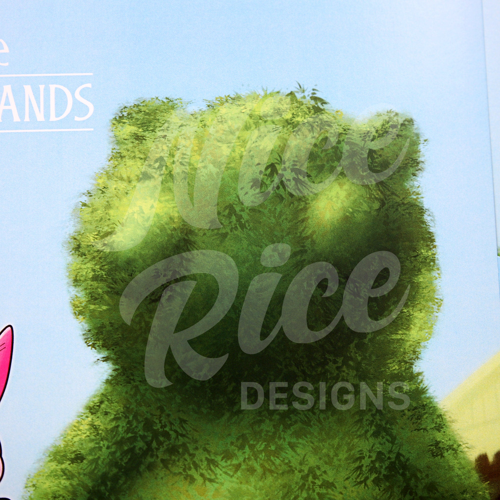 Scissorhands Girl Print by Nice Rice Designs