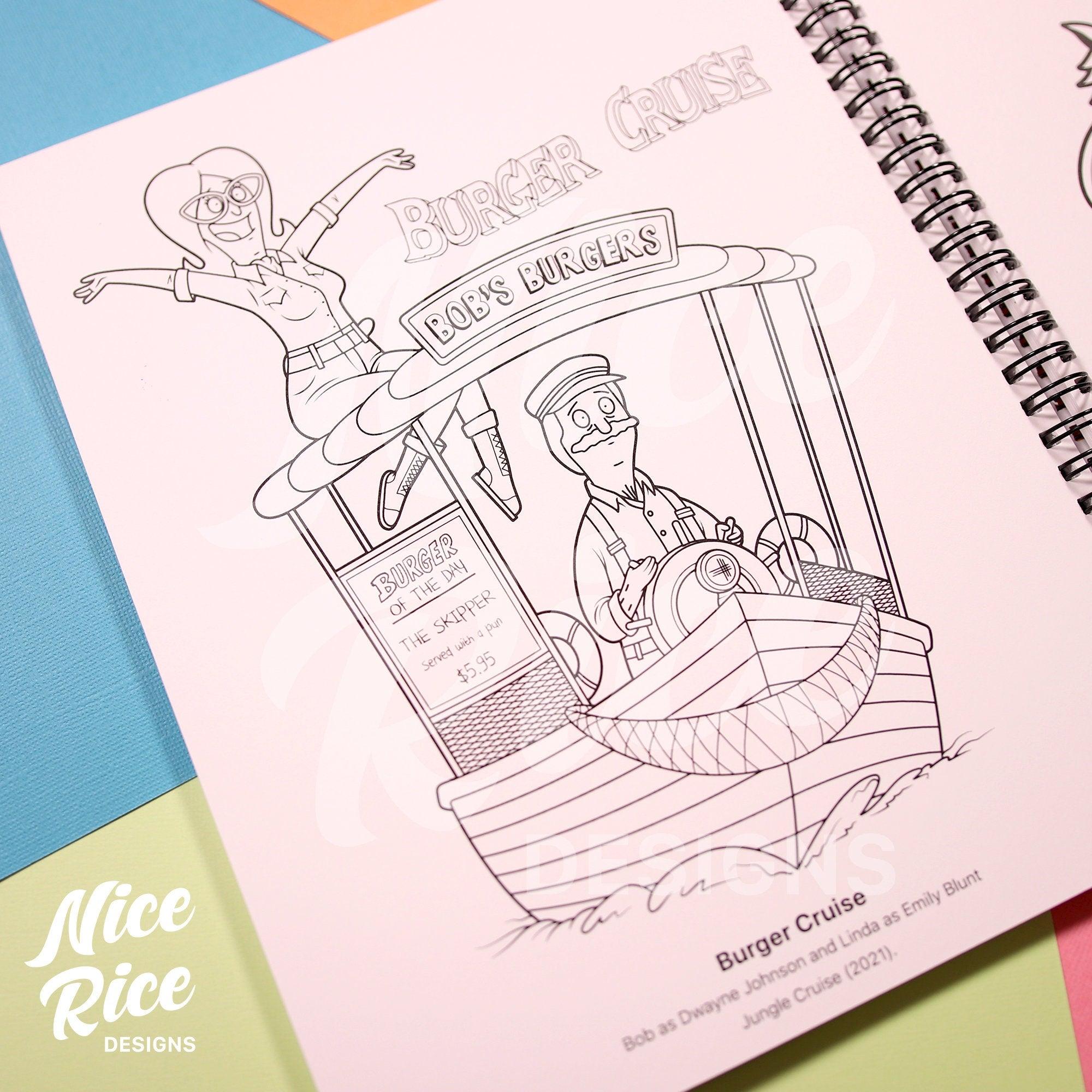 Coloring and Activity Book, Volume Two by Nice Rice Designs