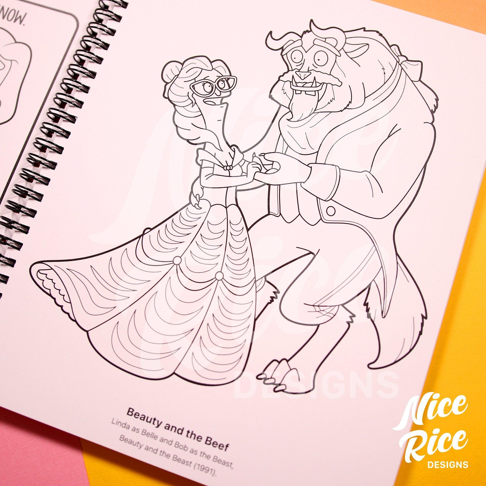 Coloring and Activity Book, Volume Two by Nice Rice Designs