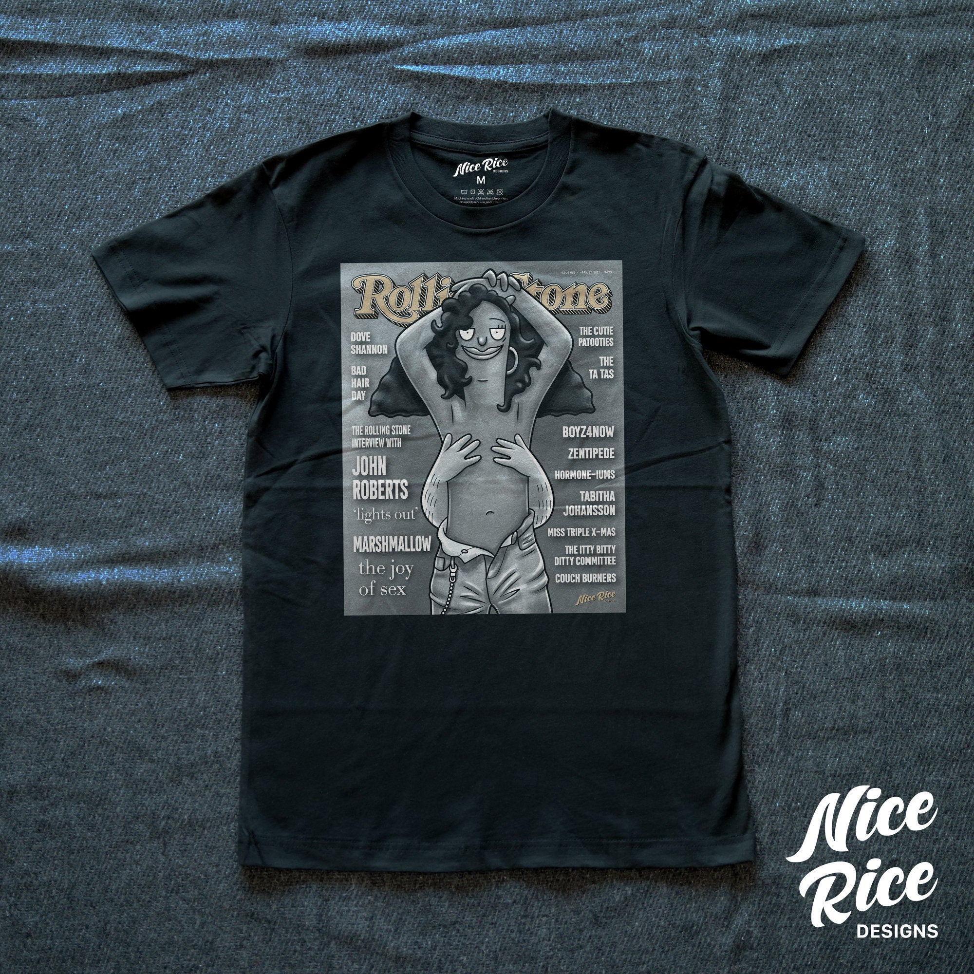 Love Goes Shirt by Nice Rice Designs