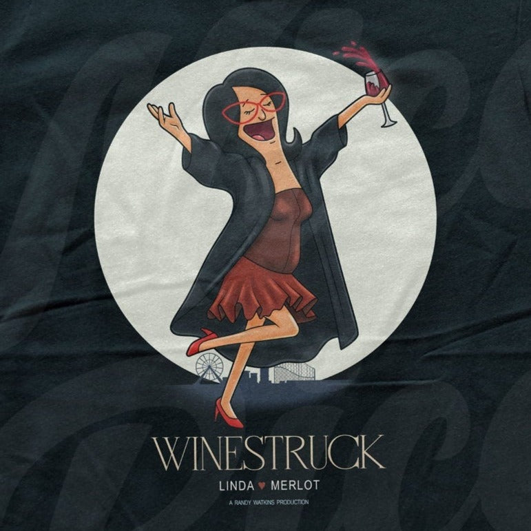 Winestruck Shirt by Nice Rice Designs