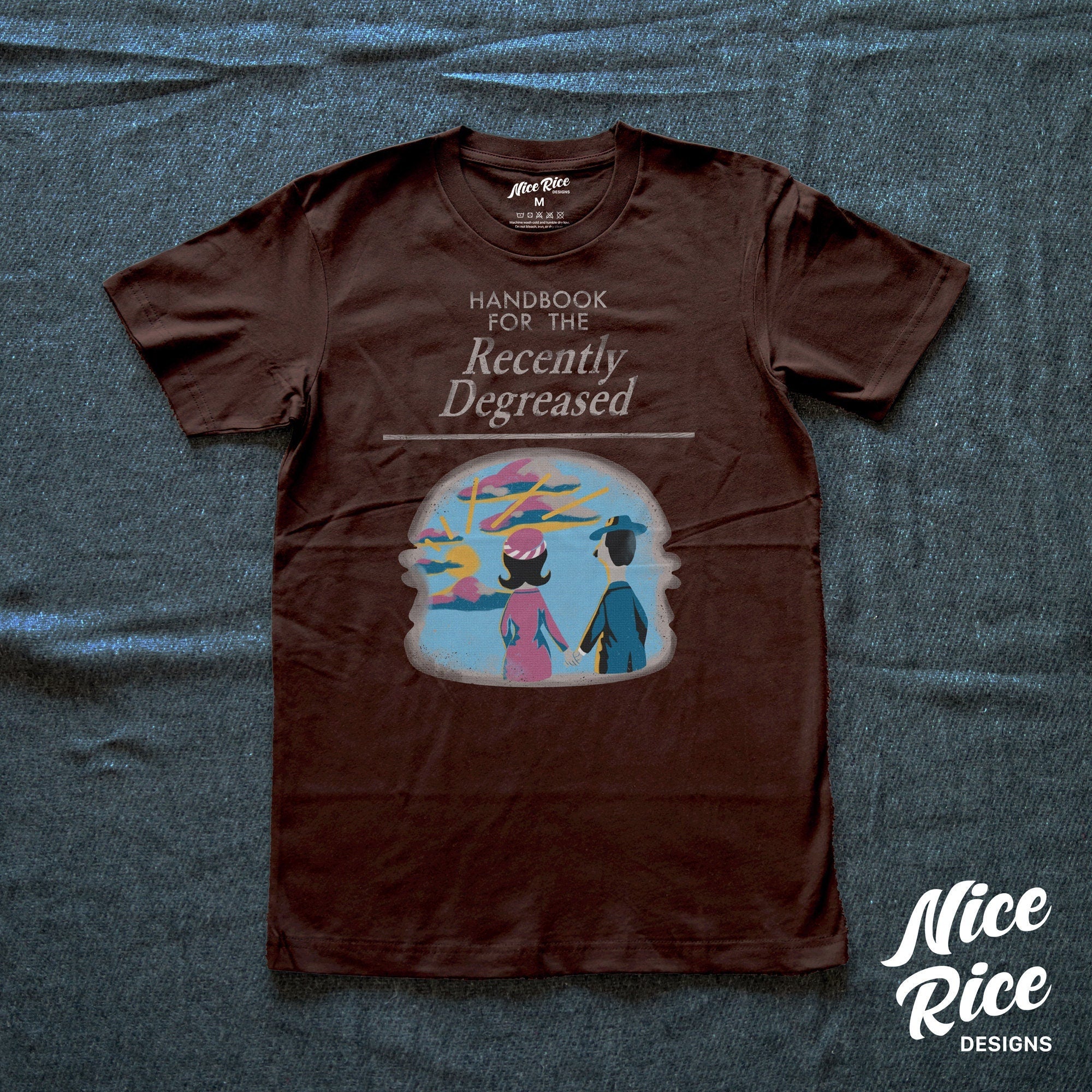 Recently Degreased Shirt by Nice Rice Designs