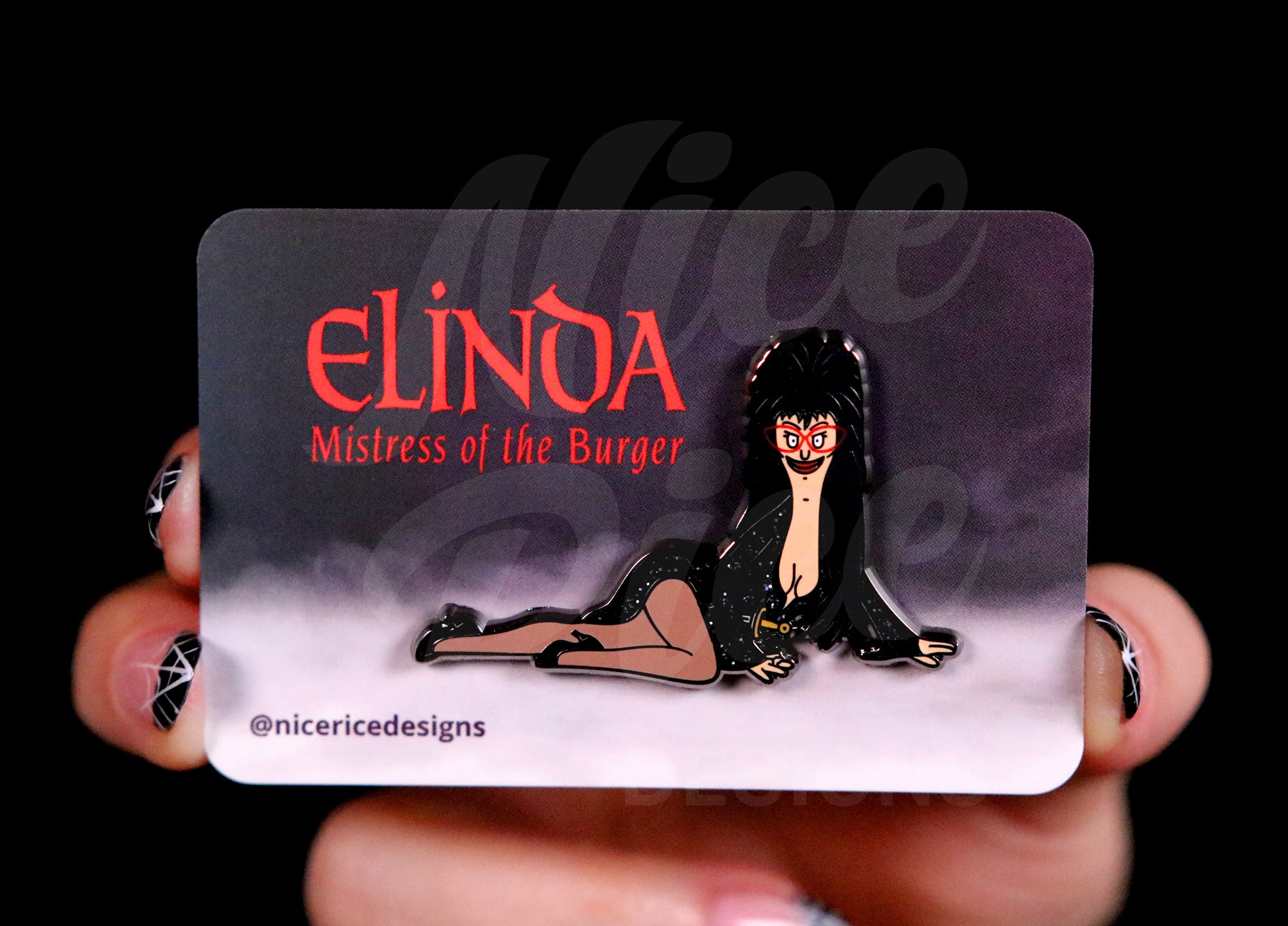 Mistress of the Burger Pin by Nice Rice Designs