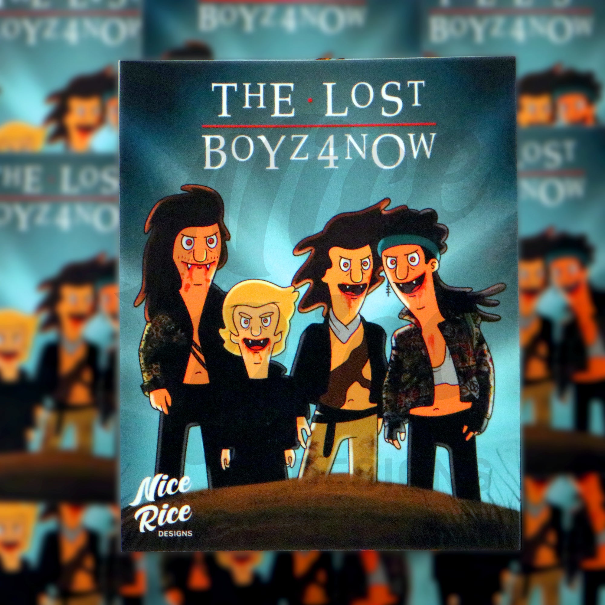 The Lost Boyz 4 Now Sticker by Nice Rice Designs