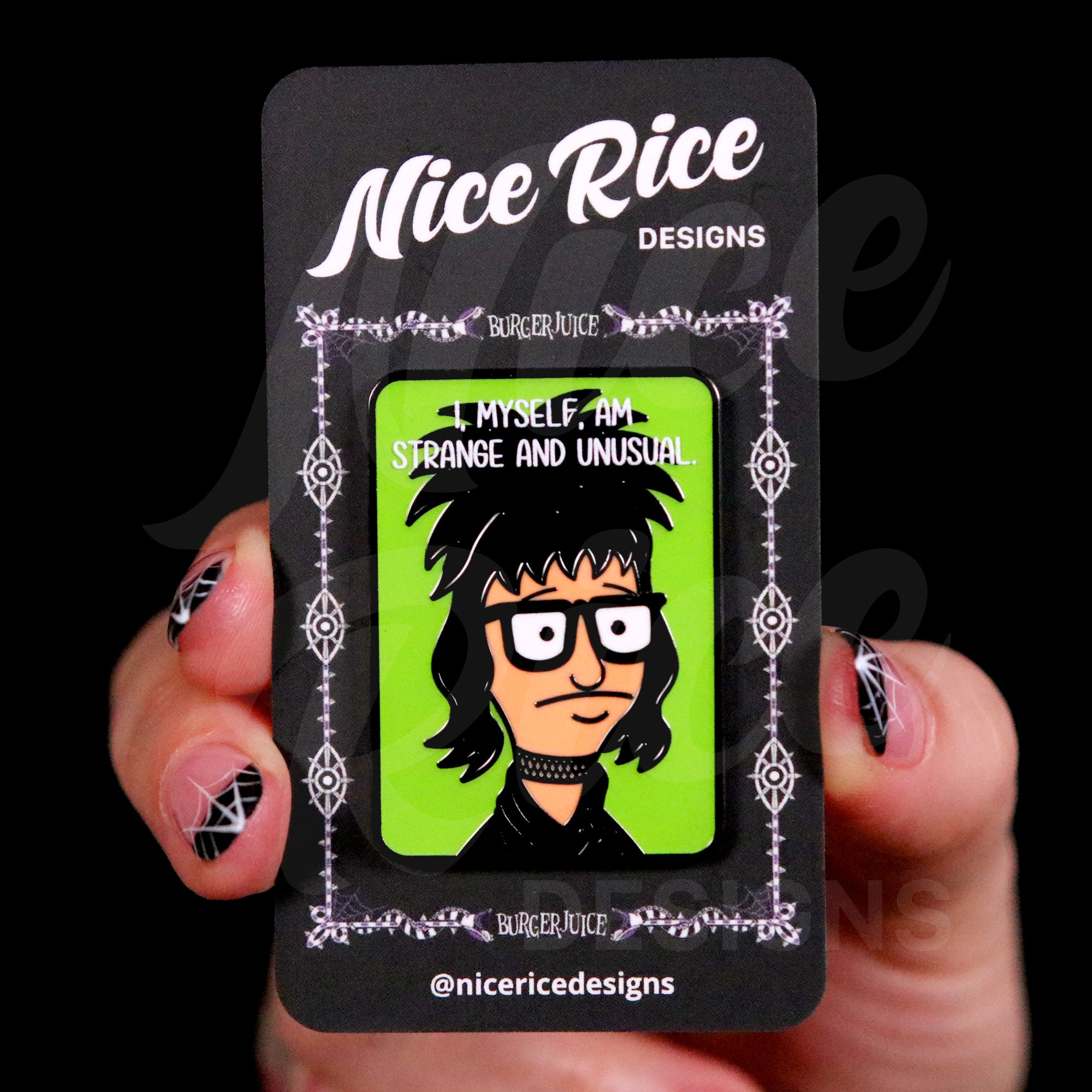 Strange and Unusual Pin by Nice Rice Designs