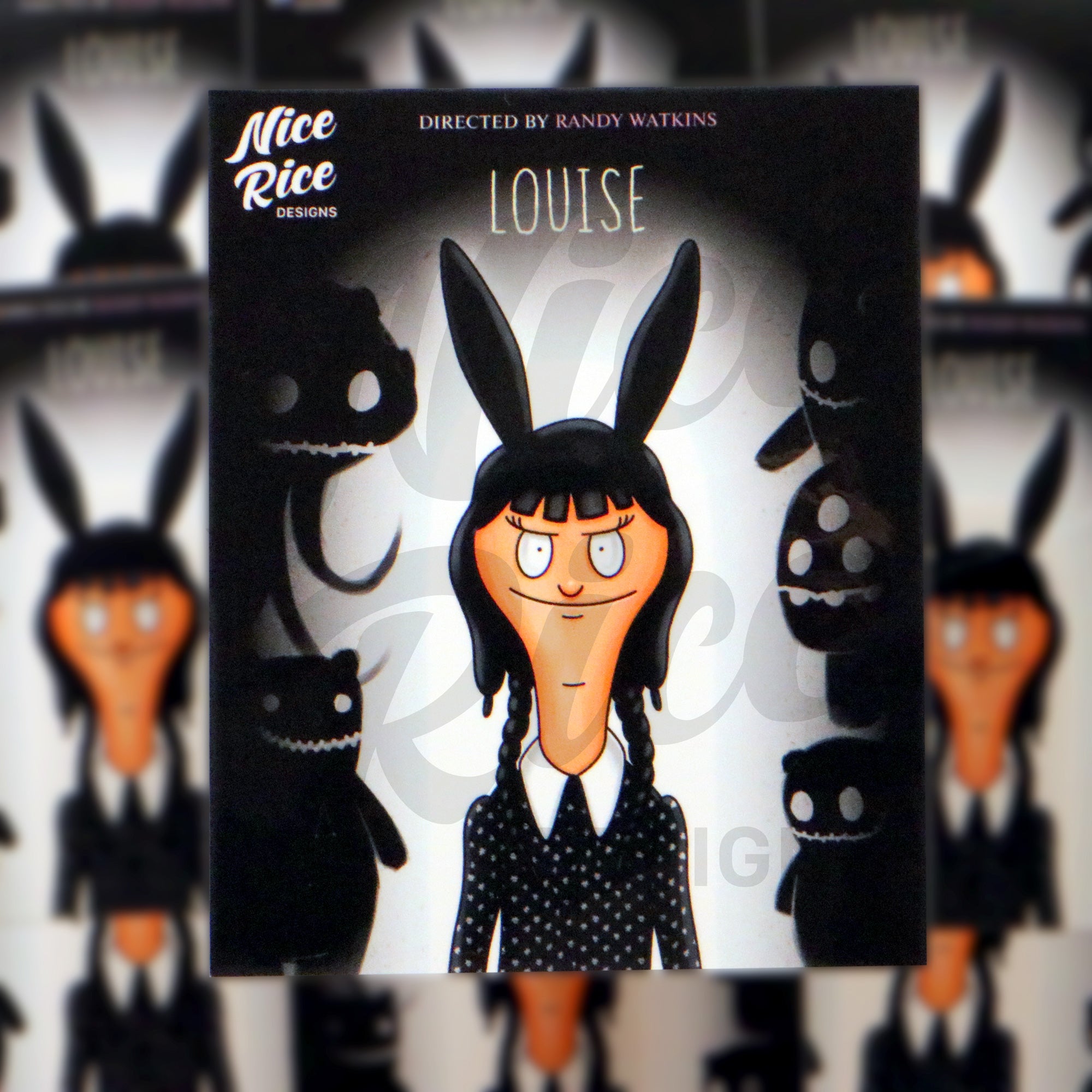 Louise Addams Sticker by Nice Rice Designs