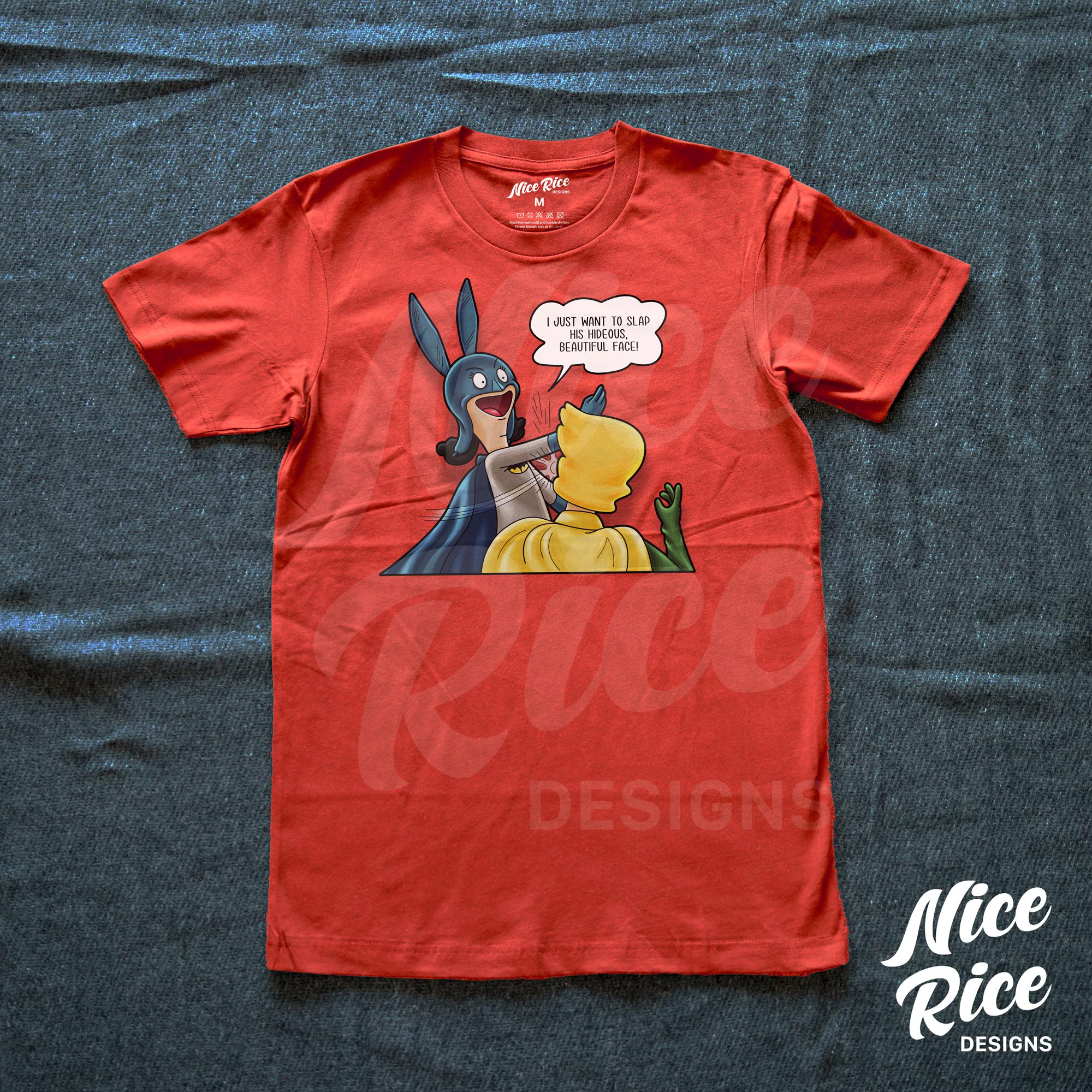 The Slap Shirt by Nice Rice Designs