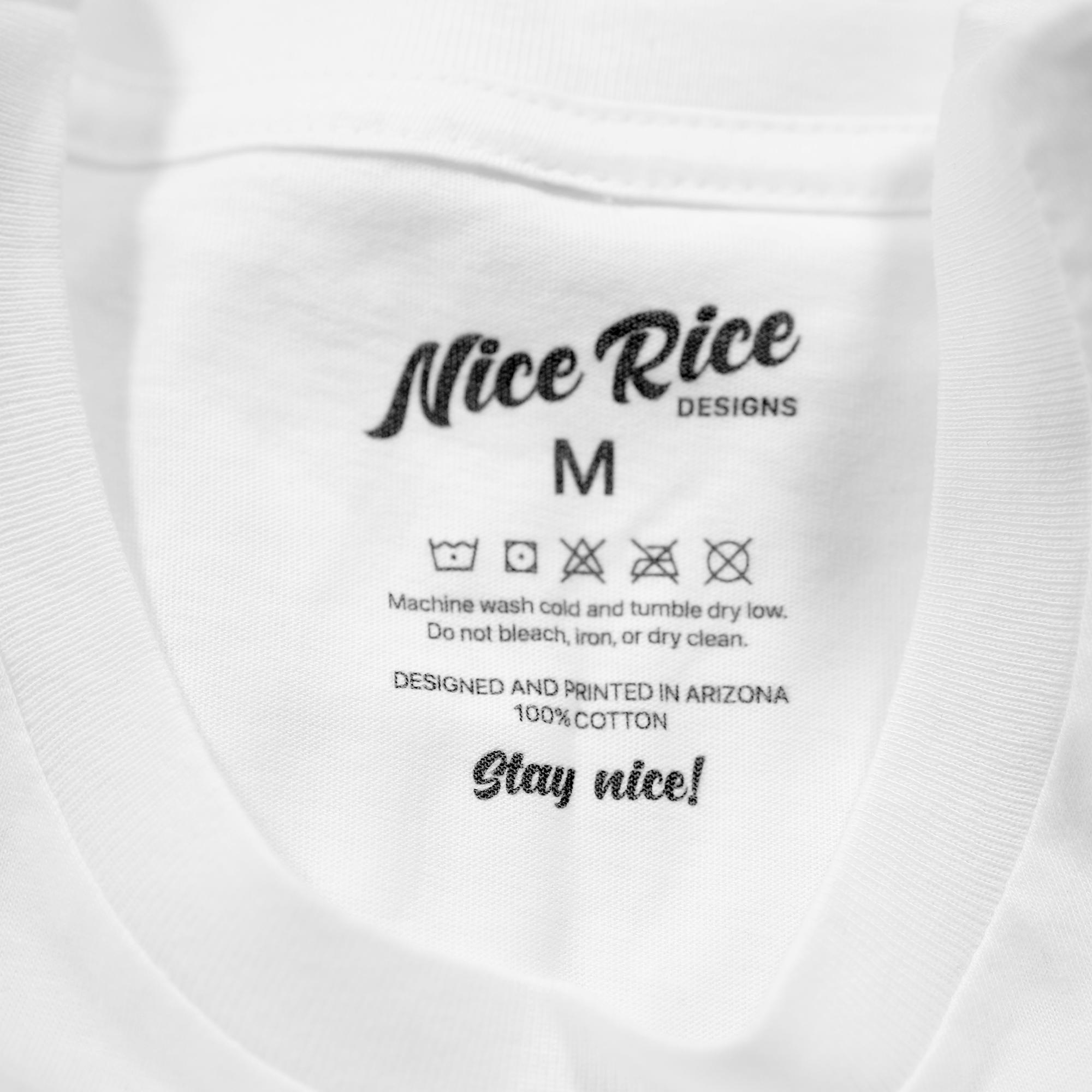 Teddy the Snowman Shirt by Nice Rice Designs