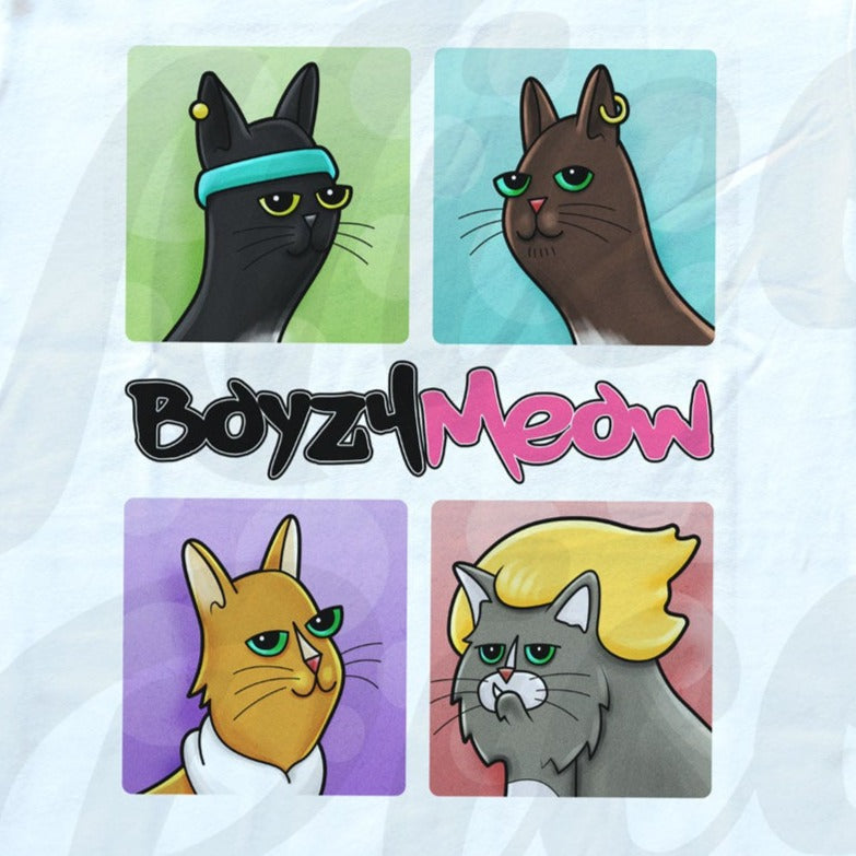 Boyz 4 Meow Shirt by Nice Rice Designs