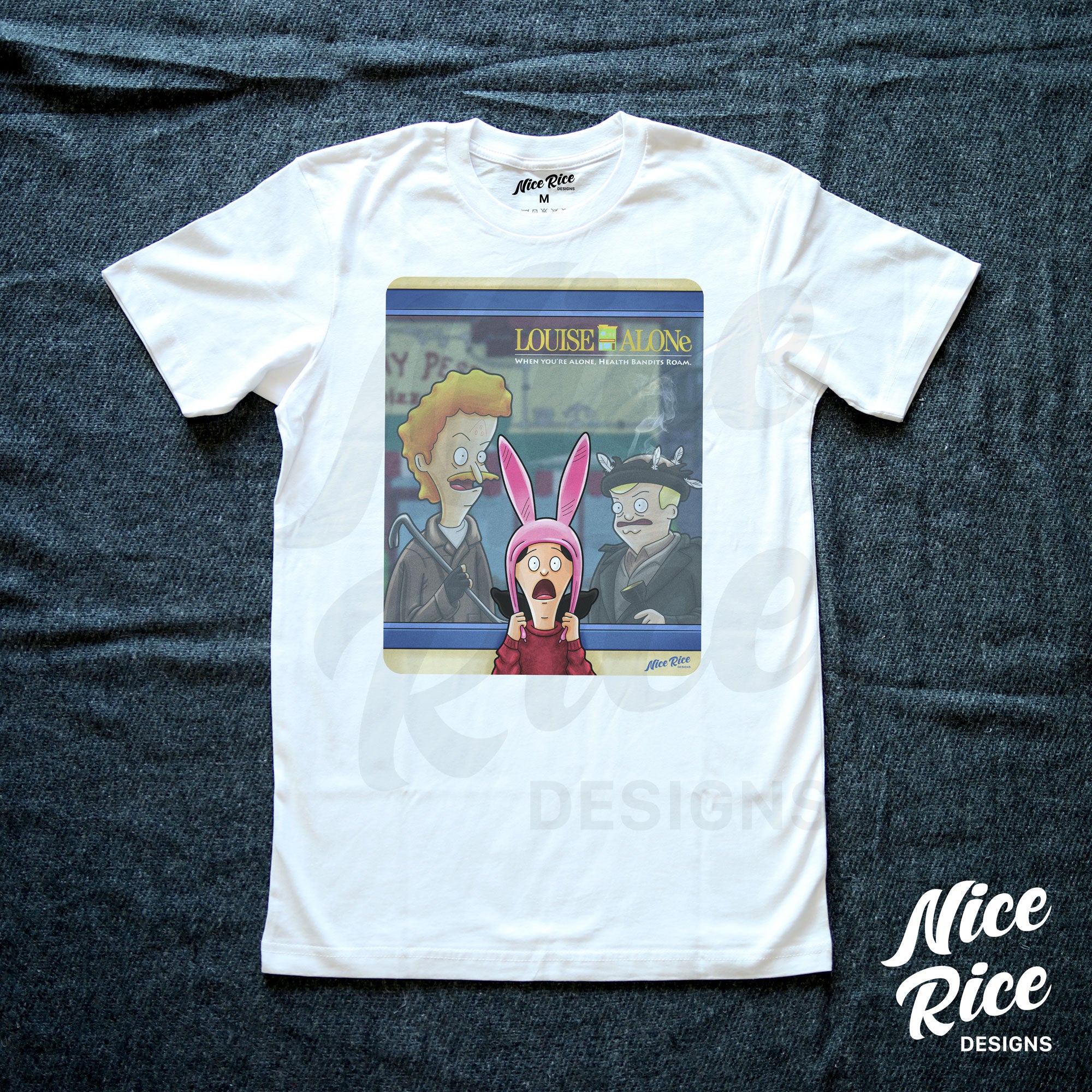 Louise Alone Shirt by Nice Rice Designs