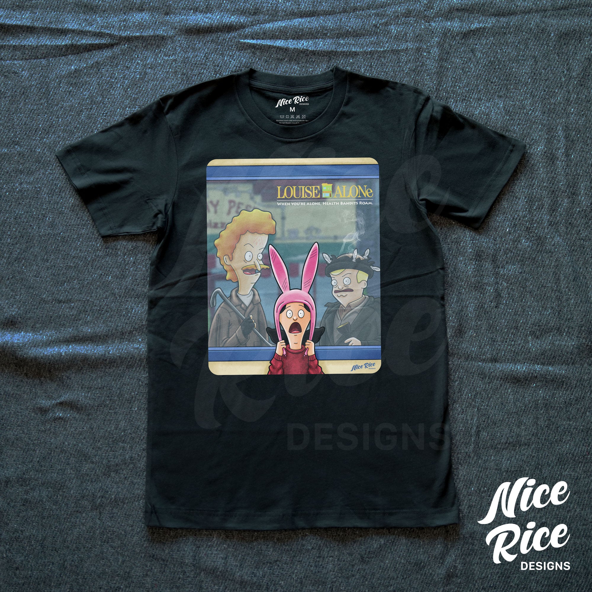 Louise Alone Shirt by Nice Rice Designs