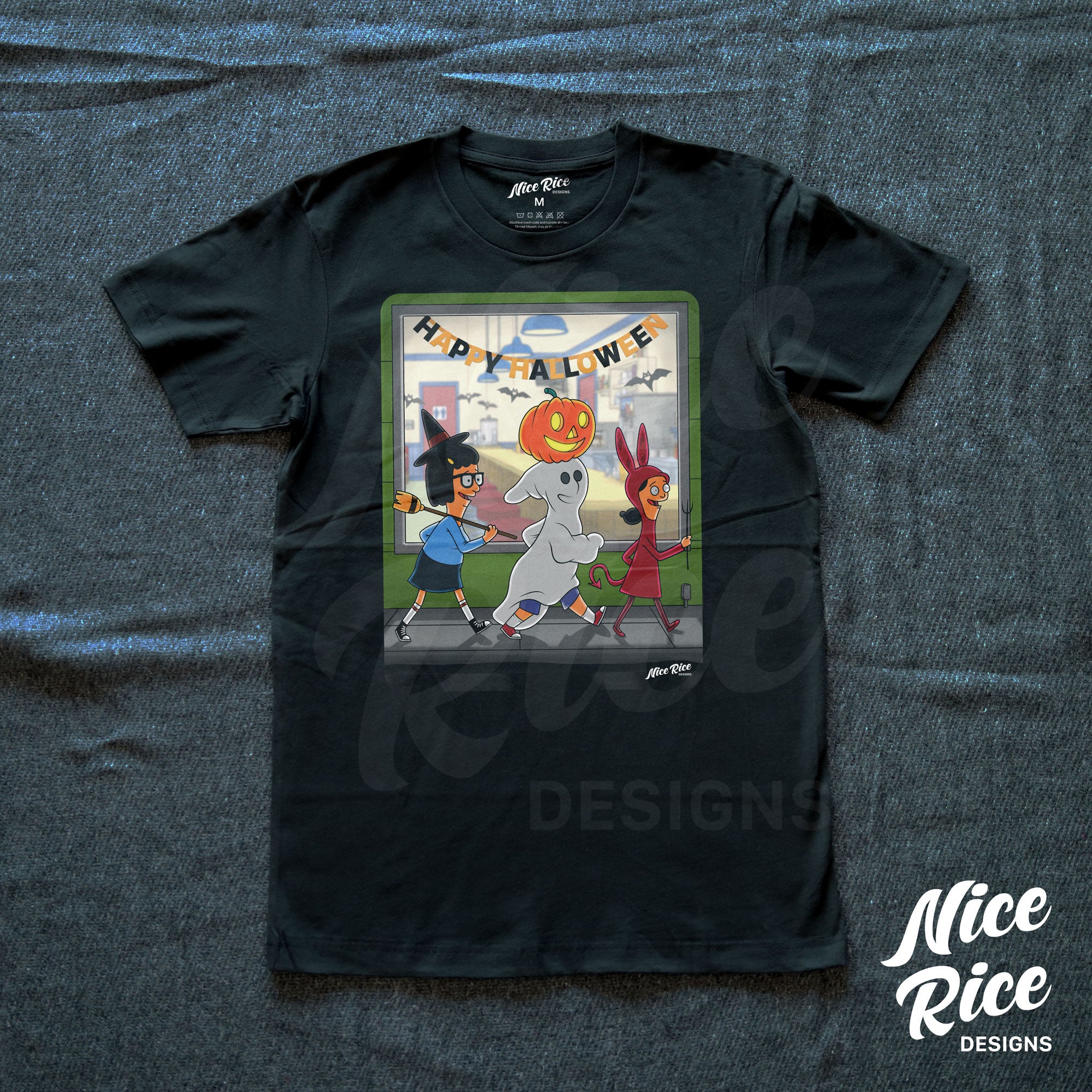 Trick or Treat Shirt by Nice Rice Designs