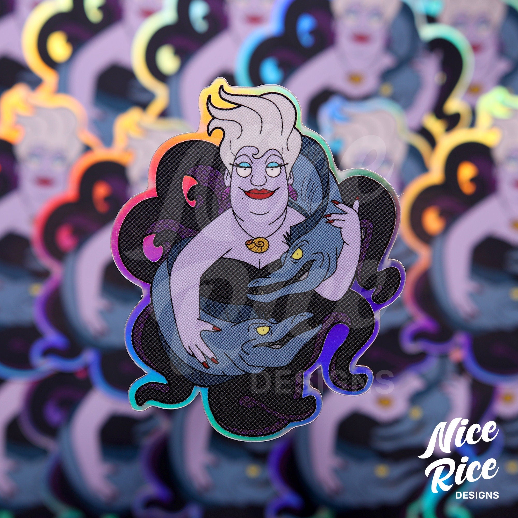 Sea Witch Sticker by Nice Rice Designs