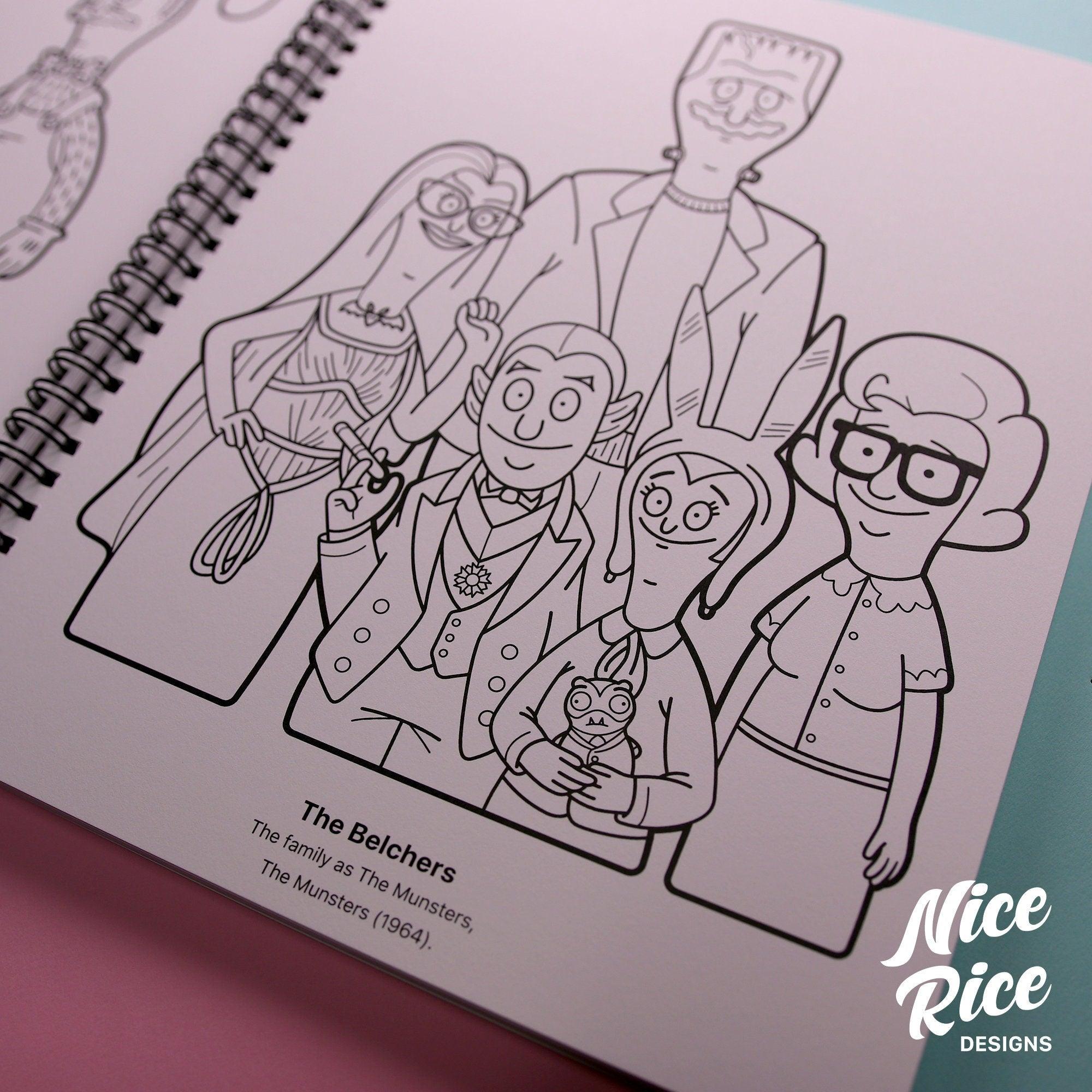 Coloring and Activity Book, Volume One by Nice Rice Designs